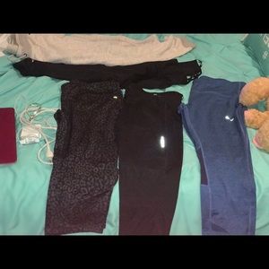 Workout Leggings & 1 Black Danskin Jacket